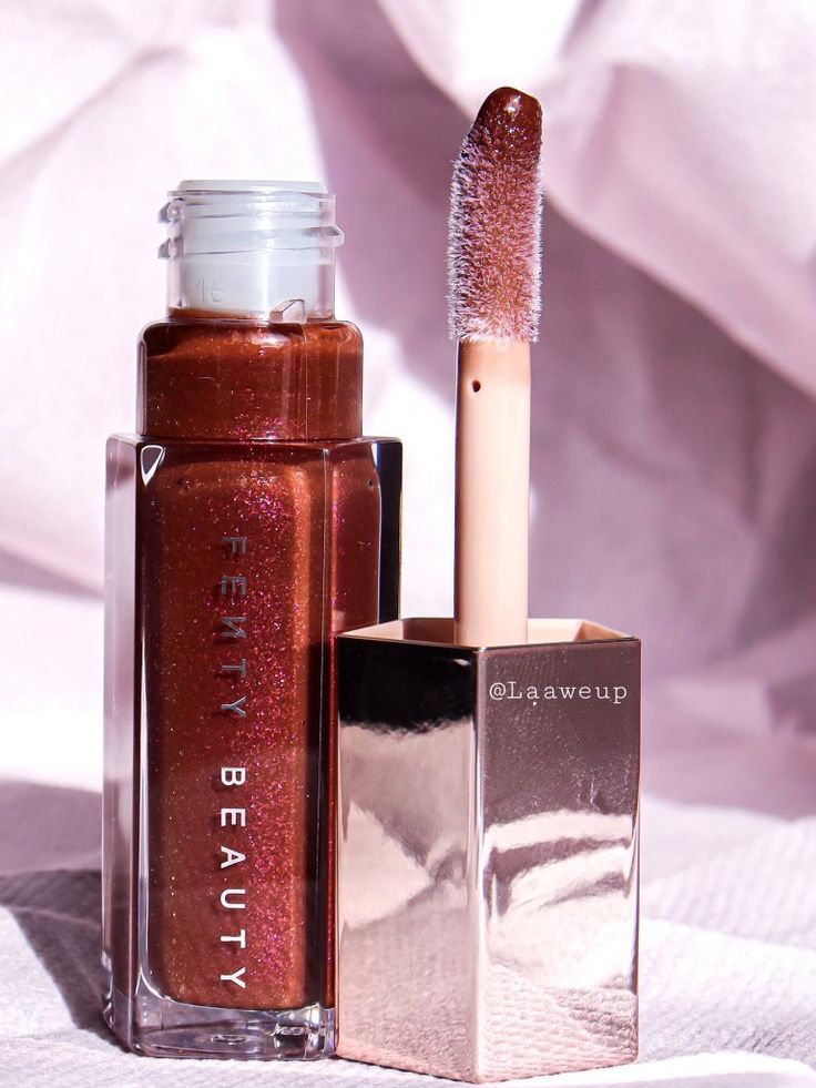 FENTY BEAUTY HEAT GLOSS BOMB and lip LUMINIZER