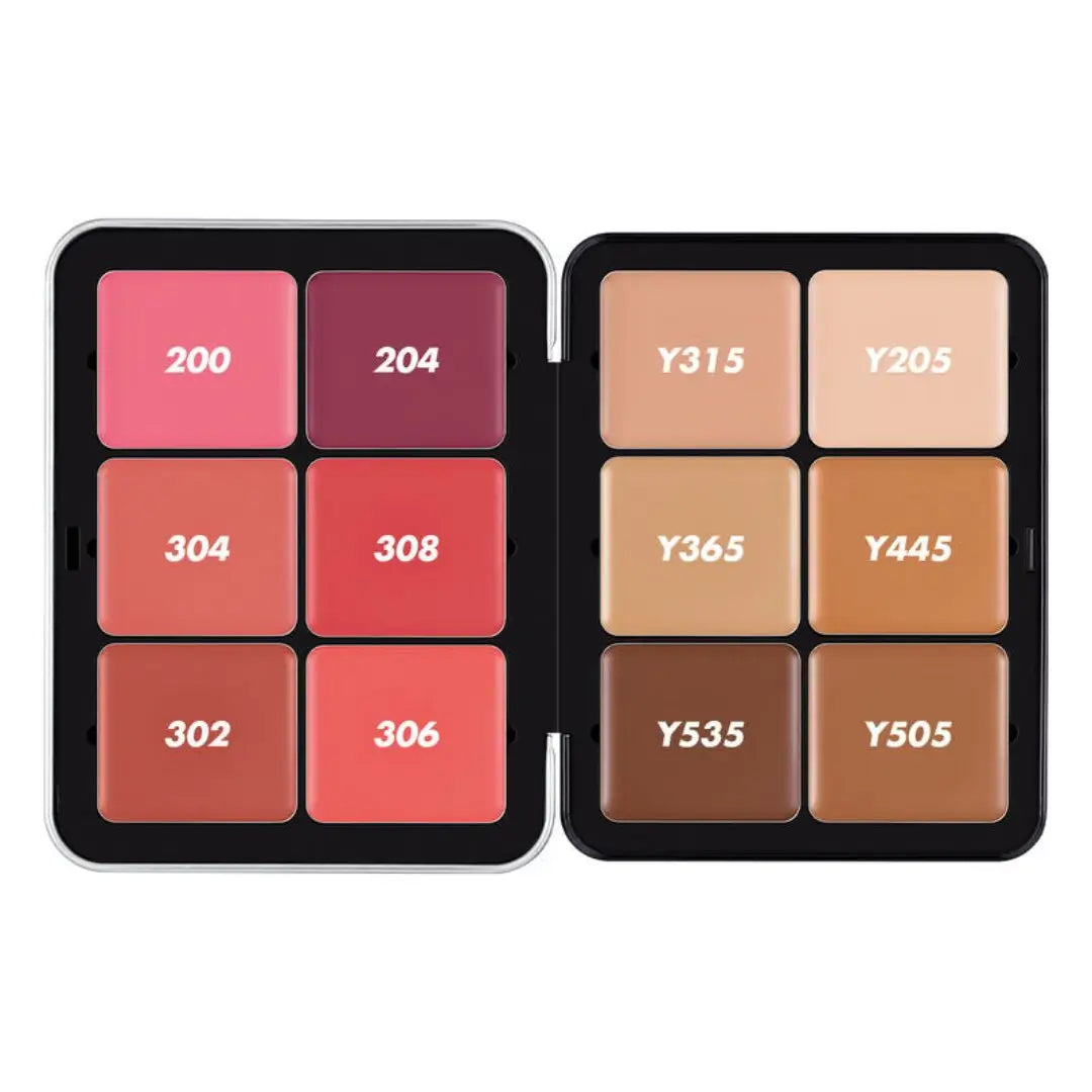 Make Up For Ever Ultra HD Invisible Cover Cream Blush and face Palette