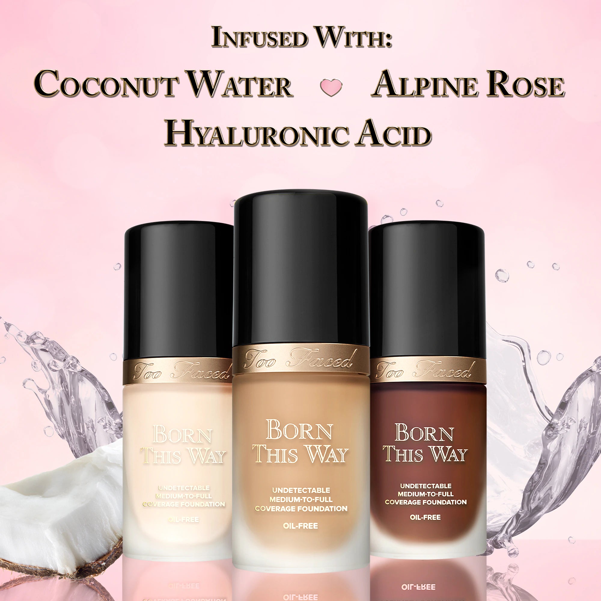 TOO FACED Born This Way Natural Finish Longwear Liquid Foundation