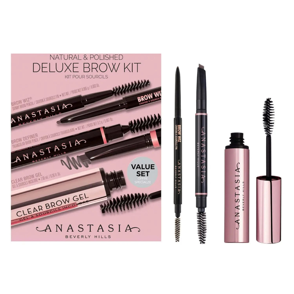 Anastasia deluxe brow kit. - Shade medium brow - SemBliss