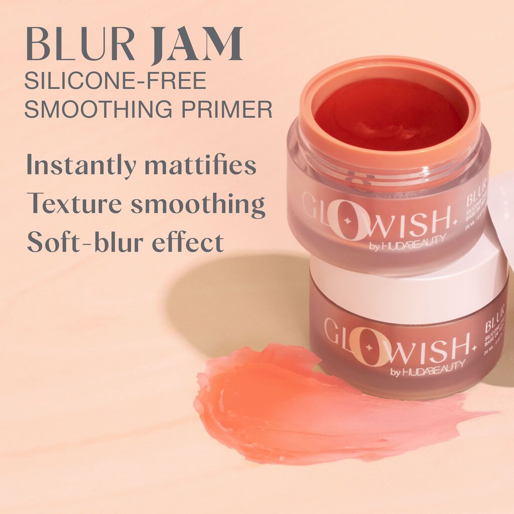 HUDA GLOWISH BLUR JAM SILICONE FREE SMOOTING PRIMER - SemBliss