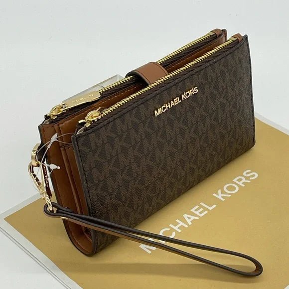 Michael Kors Large Double Zip Wallet Wristlet - SemBliss